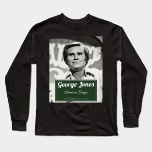 George Jones Long Sleeve T-Shirt